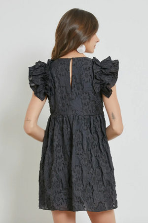 MUSTARD SEED KEYHOLE DRESS