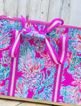 LILLY PULITZER OVERSIZED CARRYALL
