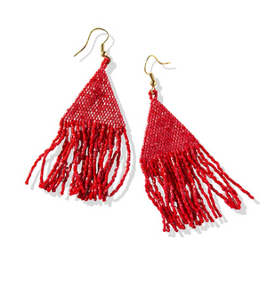 INK + ALLOY SOLID LUXE PETITE FRINGE EARRING