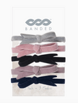 BANDED HIGH SOCIETY SUEDED KNOT TIES