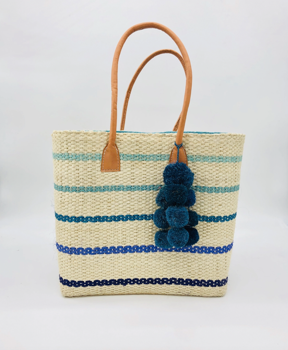 SHEBOBO STRIPE BASKET BAG