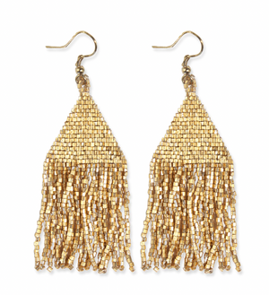 INK + ALLOY SOLID LUXE PETITE FRINGE EARRING